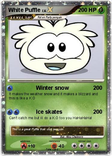Pokemon White Puffle