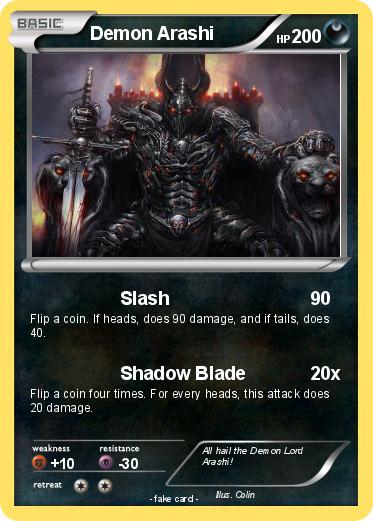 Pokemon Demon Arashi