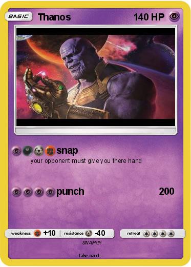 Pokemon Thanos