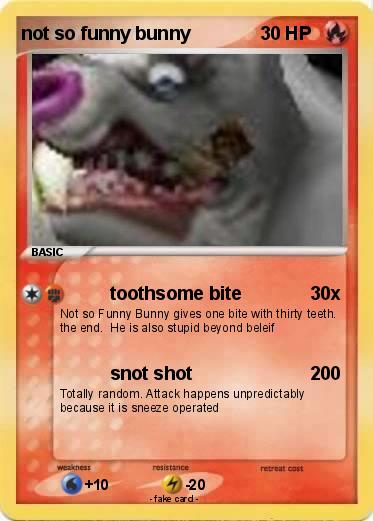 Pokemon not so funny bunny