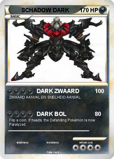 Pokemon SCHADOW DARK