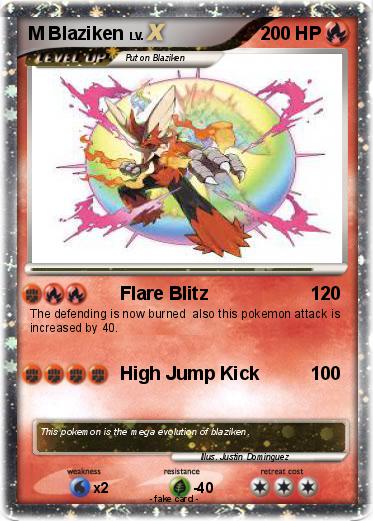 Pokemon M Blaziken