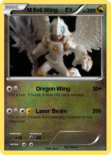 Pokemon M Sell Wing     EX