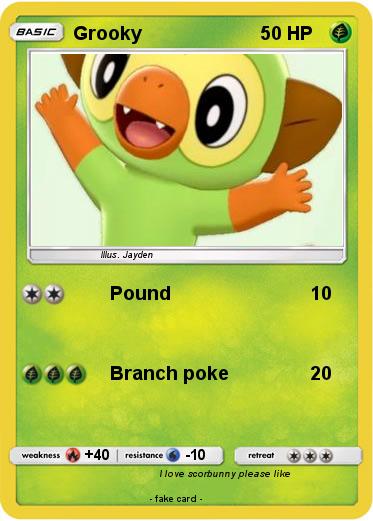 Pokemon Grooky
