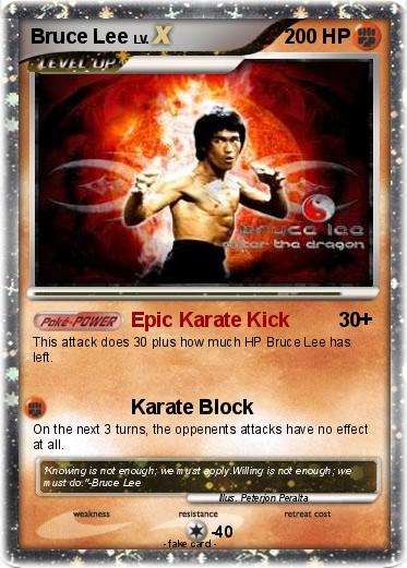 Pokemon Bruce Lee