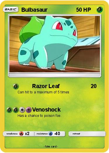 Pokemon Bulbasaur