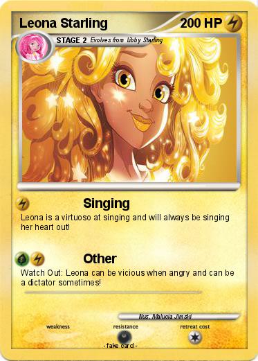 Pokemon Leona Starling