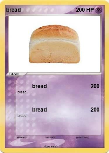 Pokemon bread