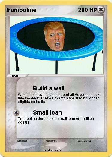 Pokemon trumpoline