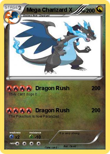 Pokemon Mega Charizard X
