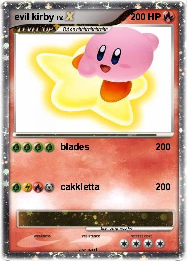 Pokemon evil kirby