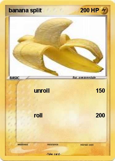 Pokemon banana split