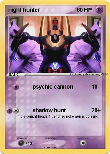Pokemon night hunter