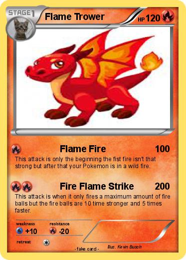 Pokemon Flame Trower