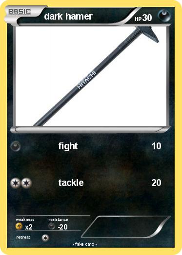 Pokemon dark hamer