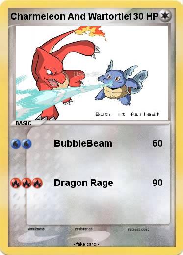 Pokemon Charmeleon And Wartortle