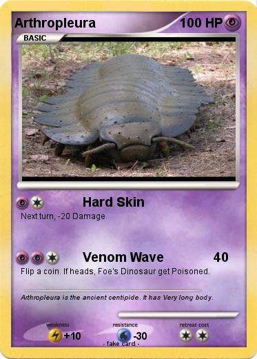 Pokemon Arthropleura