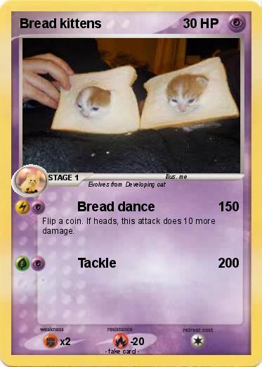 Pokemon Bread kittens