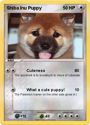 Pokemon Shiba Inu Puppy