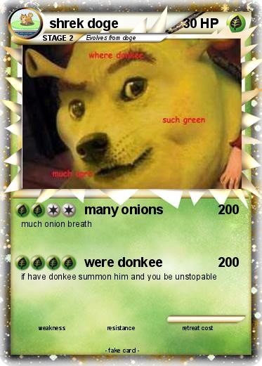 Pokemon shrek doge