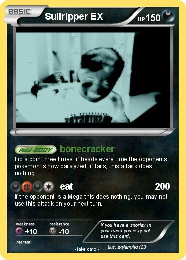 Pokemon Sullripper EX