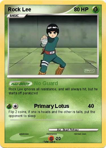 Pokemon Rock Lee