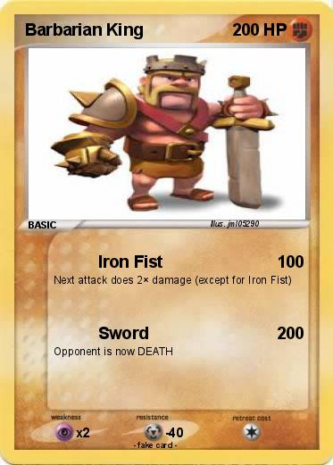 Pokemon Barbarian King