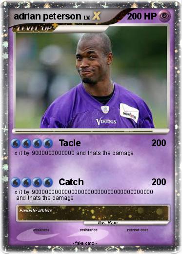 Pokemon adrian peterson