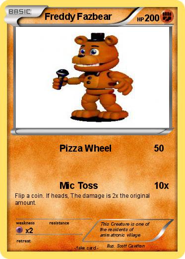 Pokemon Freddy Fazbear