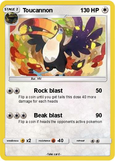 Pokemon Toucannon
