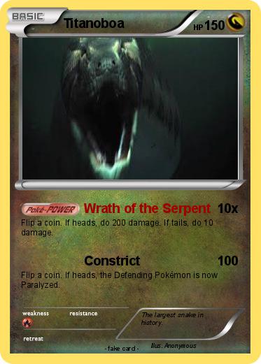 Pokemon Titanoboa