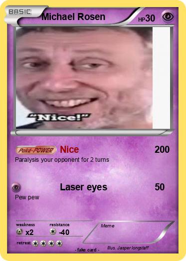 Pokemon Michael Rosen
