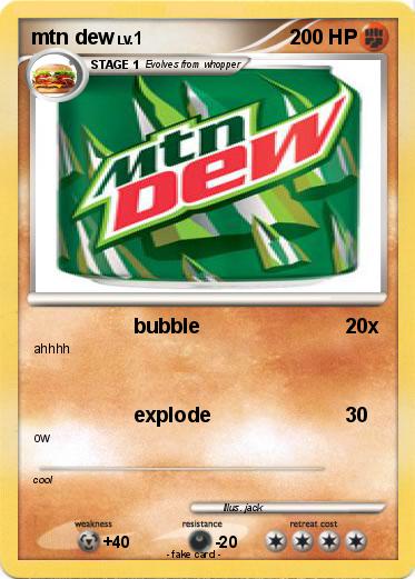 Pokemon mtn dew