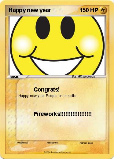 Pokemon Happy new year