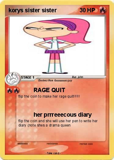 Pokemon korys sister sister