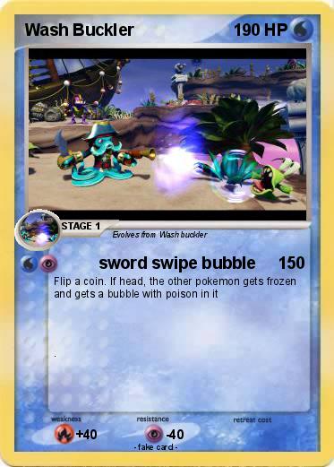 Pokemon Wash Buckler