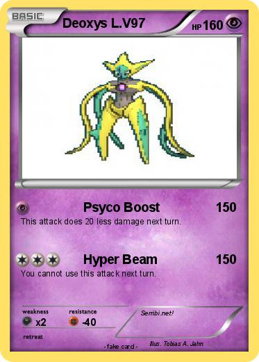 Pokemon Deoxys L.V97