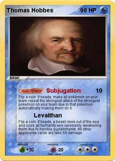 Pokemon Thomas Hobbes