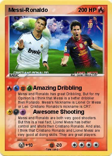 Pokemon Messi-Ronaldo