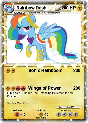 Pokemon Rainbow Dash