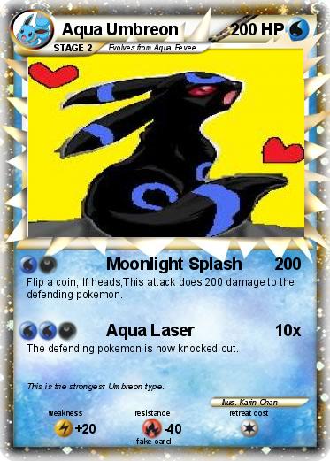 Pokemon Aqua Umbreon