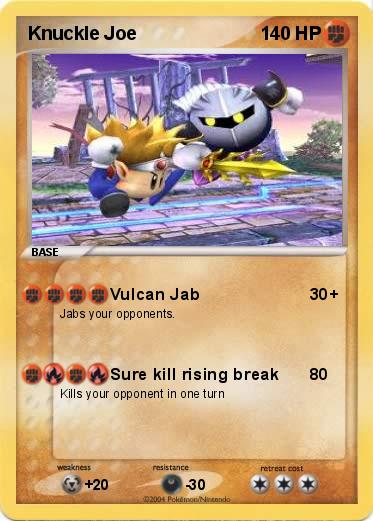 Pokemon Knuckle Joe