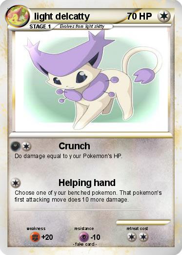 Pokemon light delcatty