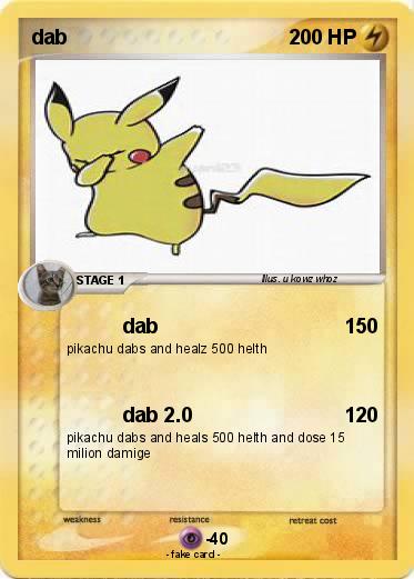 Pokemon dab
