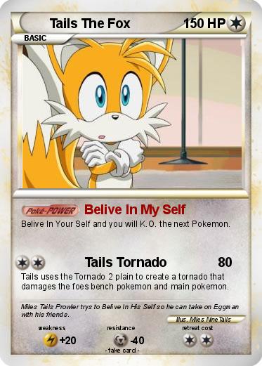 Pokemon Tails The Fox