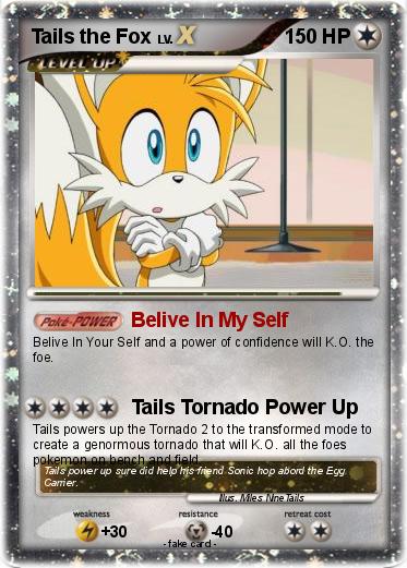 Pokemon Tails the Fox