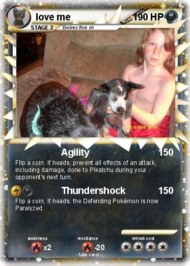 Pokemon love me