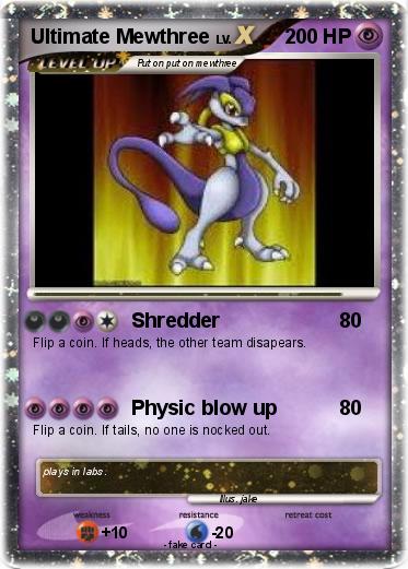 Pokemon Ultimate Mewthree