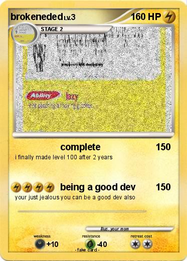 Pokemon brokeneded