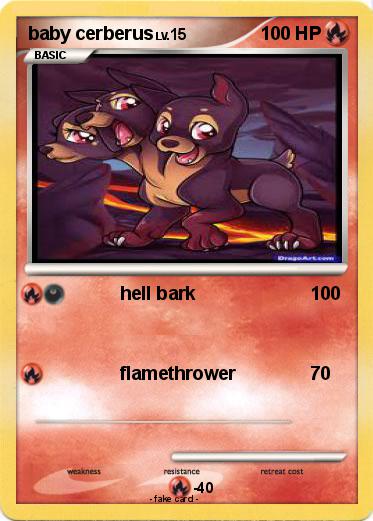 Pokemon baby cerberus